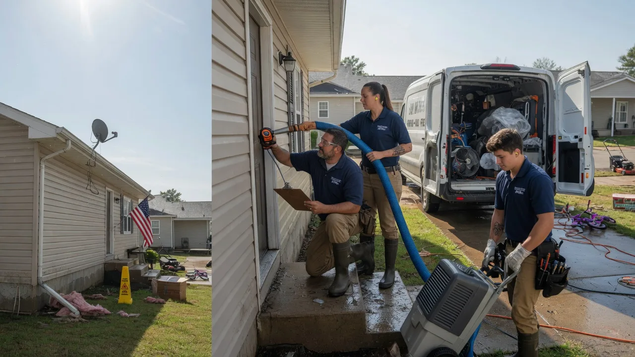 Ceiling Water Damage Restoration in Baldwin, IA near me
